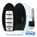 2007 - 2019 SHELL for Nissan Smart Proximity Key KR5S180144014 - 5-Buttons