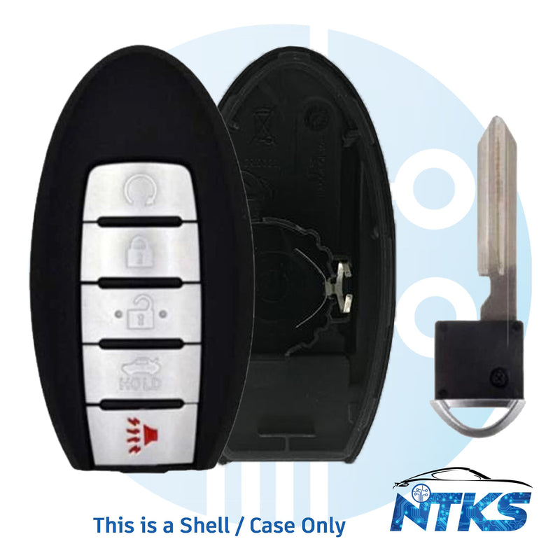 2007 - 2019 SHELL for Nissan Smart Proximity Key KR5S180144014 - 5-Buttons