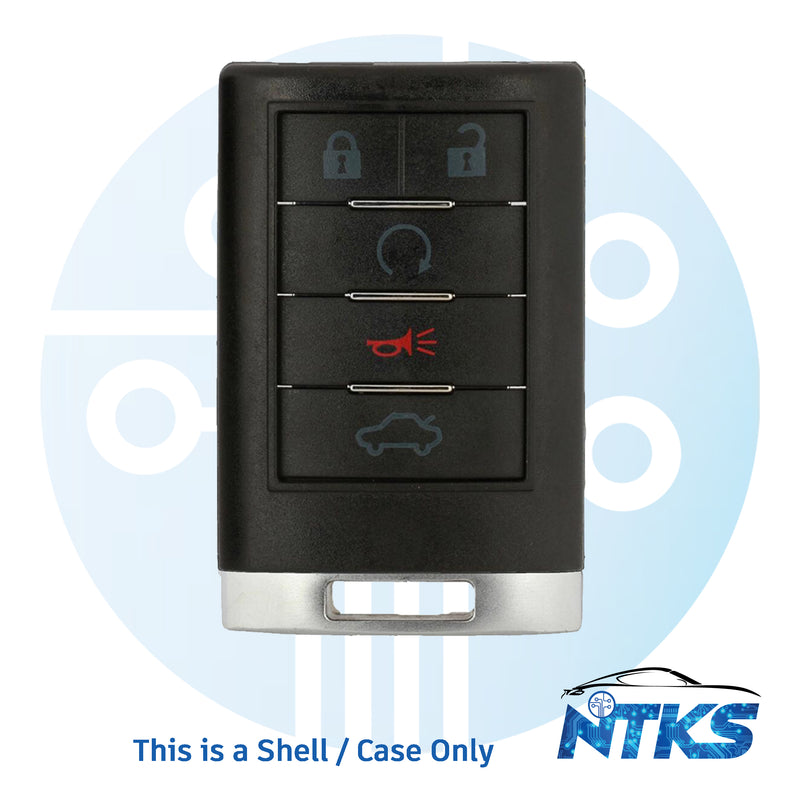 2008 - 2014 SHELL para Cadillac Control remoto Coche de 5 botones