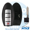 2013 - 2019 SHELL for Nissan Smart Proximity Key for KR5S180144014 - 4-Buttons