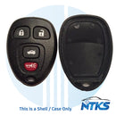 2004 - 2013 CARCASA para Buick Chevrolet Pontiac Control remoto KOBGT04A / 4 botones