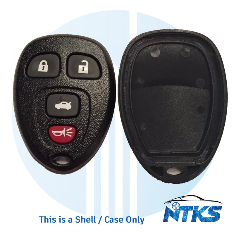 2004 - 2013 SHELL for Buick Chevrolet Pontiac Remote Control KOBGT04A / 4-Buttons