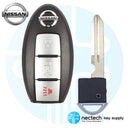 2014 - 2018 Nissan Rogue Smart Proximity Key 3B FCC: KR5S180144106 Cont: 44105 PN:285E3-4CB1A