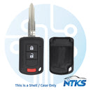 2016 - 2018 CARCASA para llave de cabeza remota Mitsubishi MIT3 / 3 botones