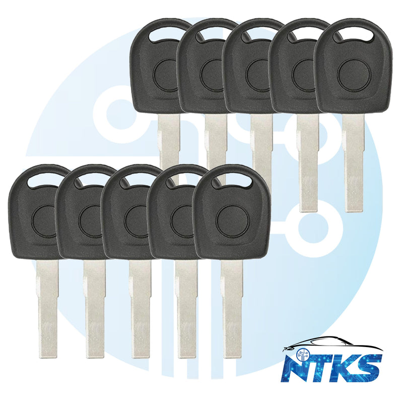 2000 - 2006 Transponder Key for Volkswagen Audi - HU66T6 / Megamos ID48 Chip