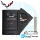 2015 - 2019 Chevrolet Corvette Llave de proximidad inteligente 5B FCC: NBGGD9C04