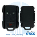 2014 - 2019 SHELL para Chevrolet GMC Control remoto SHELL de arranque remoto de 3 botones