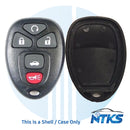 2004 - 2012 CARCASA para Buick Chevrolet Pontiac Control remoto KOBGT04A / 5 botones