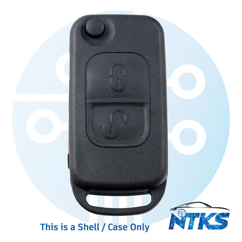 1997-2001 SHELL for Mercedes SL Remote Flip HU39 / 2-Buttons