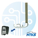 2011 - 2016 BMW Hoja de llave de emergencia HU92