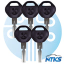 1995 - 2003 Transponder Key for BMW - HU58 / Chip ID44 (4-Track)