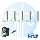 2011 - 2016 BMW Hoja de llave de emergencia HU92