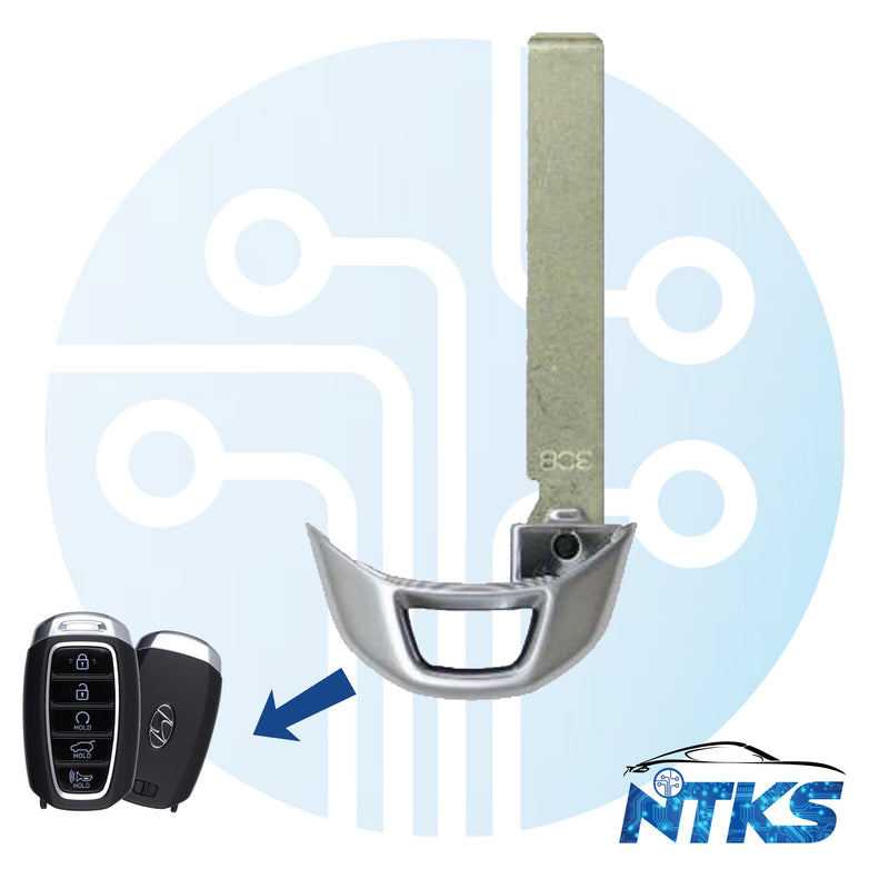 2017 - 2025 Hyundai Emergency Key Blade High Security
