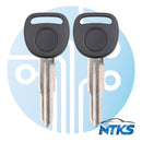 2008 - 2015 Transponder Key for Chevrolet Saturn - B114R-PT / Philip ID46 (Circle +)