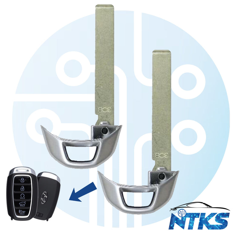 2018 - 2020 Hyundai Emergency Key Blade High Security