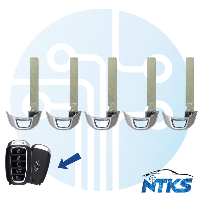 2018 - 2020 Hyundai Emergency Key Blade High Security
