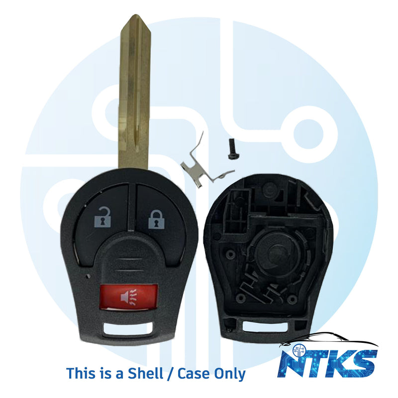 2003 - 2019 SHELL for Nissan Remote Head Key DA34 - 3-Buttons