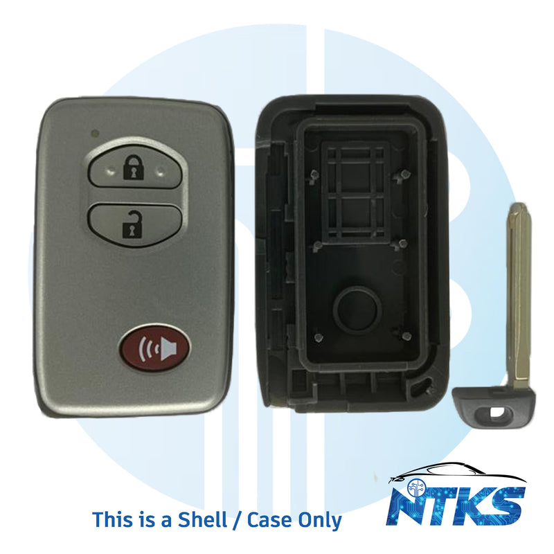 2008 - 2012 SHELL for Toyota Smart Key for HYQ14AAB 3-Buttons