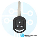2009-2011 New Chevrolet Aveo Sedan (4 Doors) Remote Head Key FCC: VQQRK960NAT