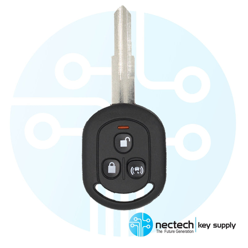 2009-2011 Nuevo Chevrolet Aveo Sedan (4 puertas) Llave de cabeza remota FCC: VQQRK960NAT