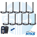 2006 - 2013 BMW Hoja de llave de emergencia HU100R