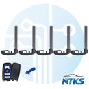 2006 - 2013 BMW Hoja de llave de emergencia HU100R