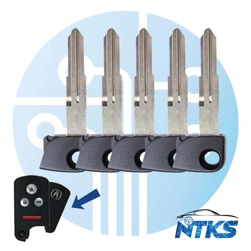 2005 - 2013 Acura RL Emergency Key Blade HD103 Without Chip