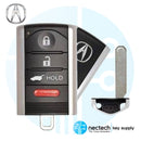 2013-2015 Acura RDX Llave de proximidad inteligente FCC:KR5434760 (Conductor 2)