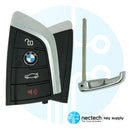 2014 - 2019 BMW X2 X5 X6 llave inteligente-FCC: NBGIDGNG1-BDC (433Mhz)