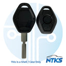 1998-2004 CARCASA para llave remota BMW S7BW-P (SIN CHIP) (4 pistas)