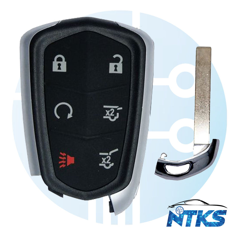 2015 - 2020 Llave de Proximidad Inteligente para Cadillac Escalade FCC: HYQ2EB / 433 Mhz