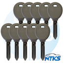 2004 - 2019 Llave transpondedora para Chrysler Dodge Jeep Mitsubishi - Y164-PT / ID46 Chip "S"