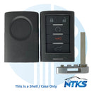 2010-2015 SHELL for Cadillac Smart Key SRX / 5-Buttons