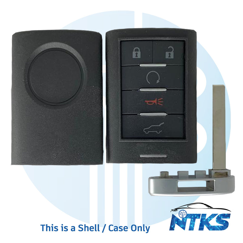 CARCASA 2010-2015 para Cadillac Smart Key SRX / 5 botones