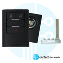 FCC de llave inteligente de proximidad Cadillac SRX 2010 - 2016: NBG009768T