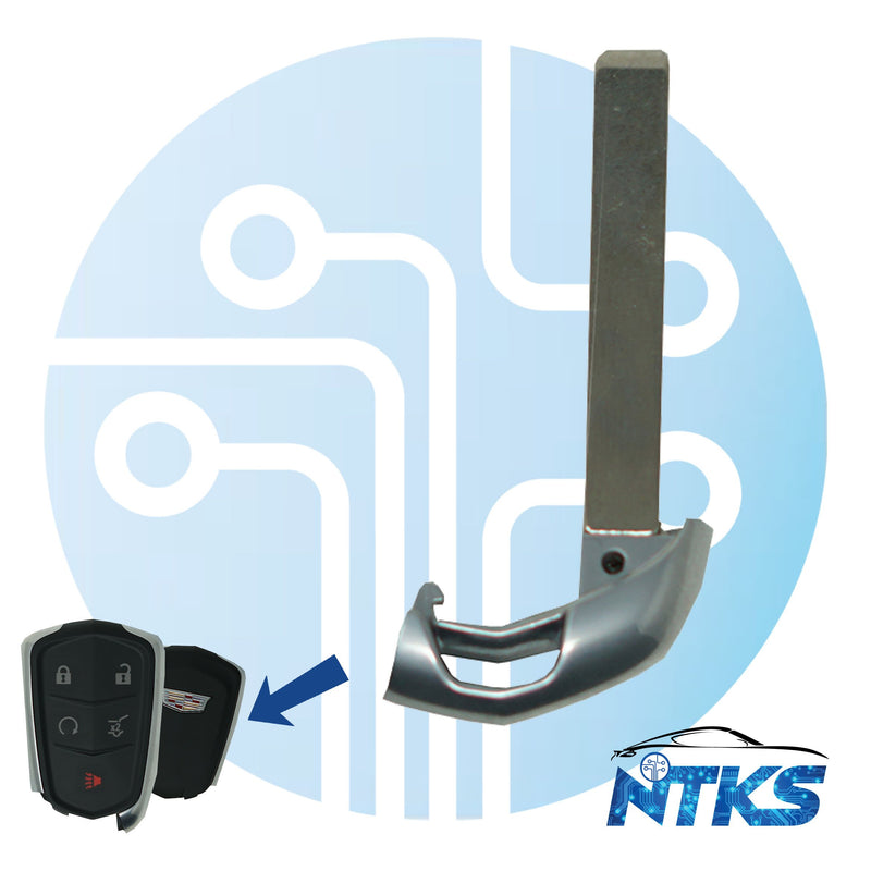 2014 - 2018 Cadillac Emergency Key HU100 New Style