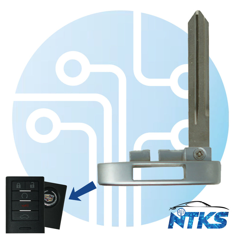 2008 - 2014 Cadillac Hoja de llave de emergencia B106