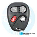 1997 - 2001 Chevrolet Oldsmobile Pontiac Control remoto FCC: ABO0204T