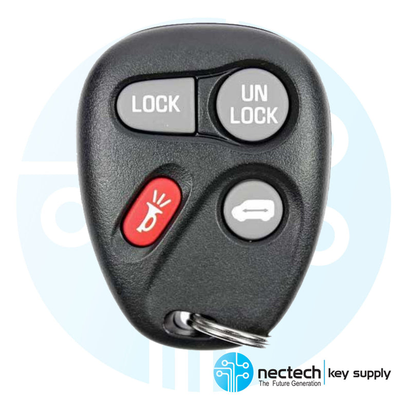 1997 - 2001 Chevrolet Oldsmobile Pontiac Remote Control FCC: ABO0204T