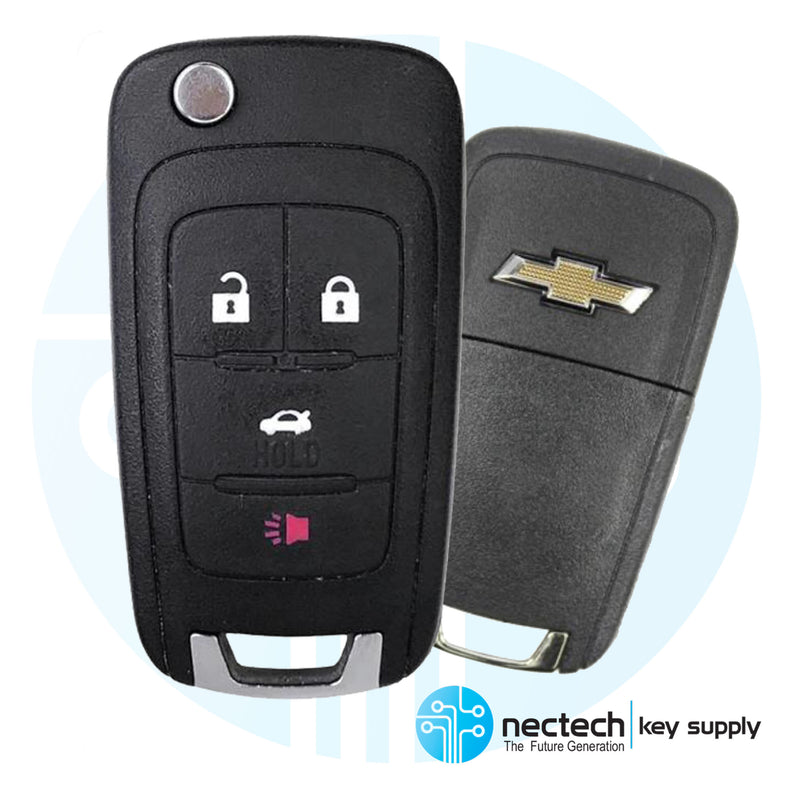 2010 - 2019 Chevrolet Camaro Cruze Malibu Equinox Remote Flip Key FCC: OHT01060512 PN:13501913 Non-PEPS