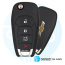 FCC de llave remota sónica para Chevrolet Cruze 2016 - 2020: LXP-T003 / 315Mhz