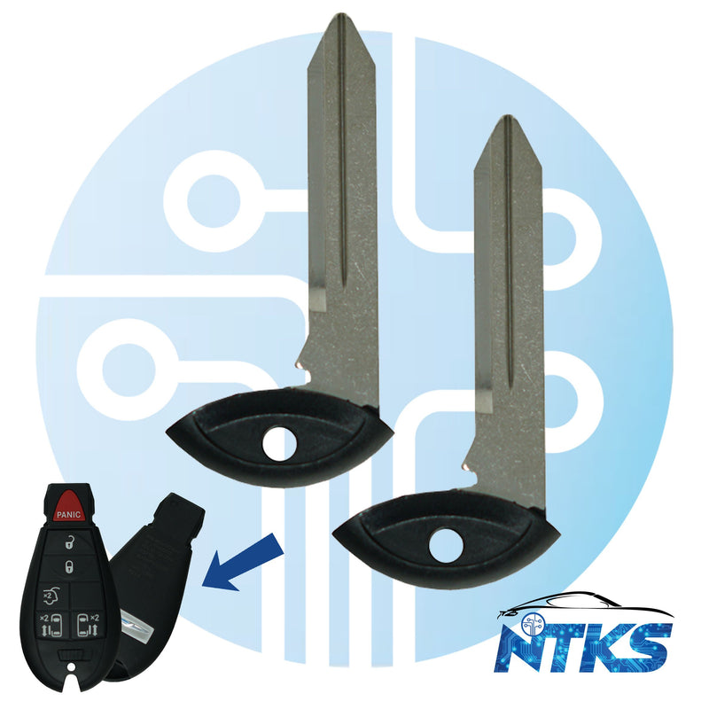 2008 - 2021 Dodge Chrysler Jeep Fobik Emergency Key Blade Y159