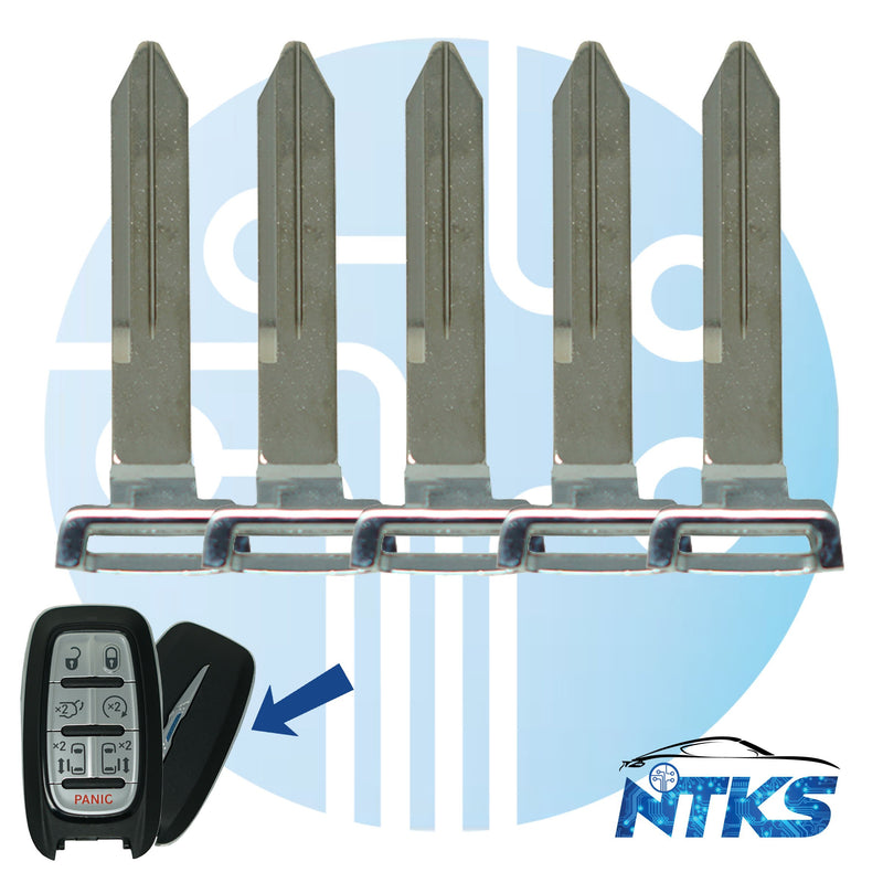 2017 - 2020 Chrysler Pacifica Emergency Key Blade Y171