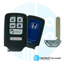 2018 Honda Clarity Smart Key 6B Ventilador / Enchufe / Maletero FCC: KR5V2X / PN: 72147-TRW-A01