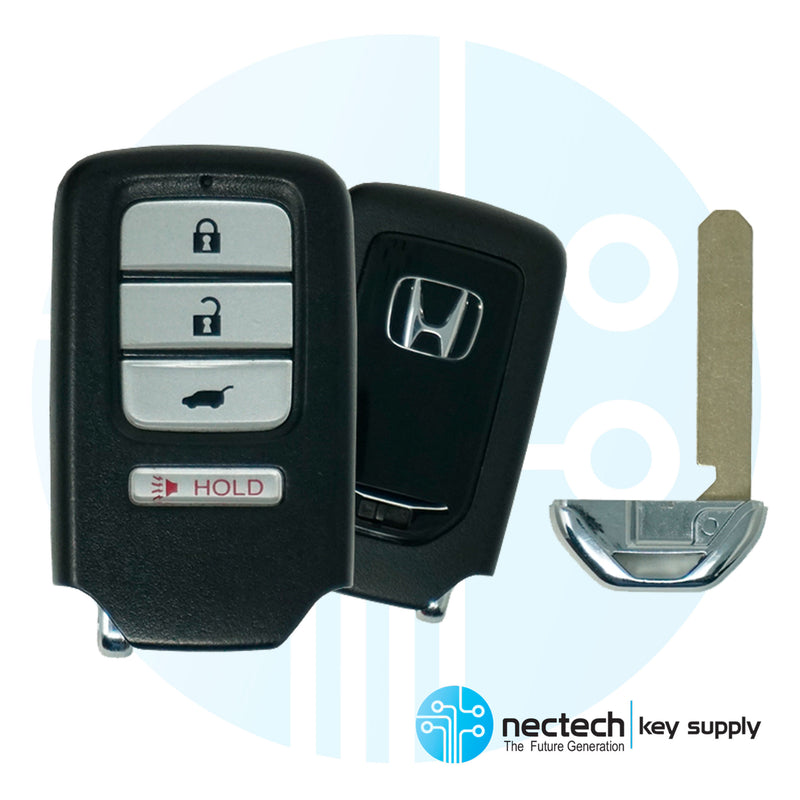 2015 - 2016 Honda CR-V (EX y EX-L) Llave de proximidad inteligente remota 4B FCC: ACJ932HK1210A / PN: 72147-T0A-A11