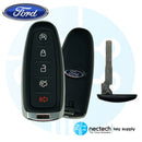 2011-2020 Ford Escape Focus C-Max Llave de proximidad 164-R7995 FCC: M3N5WY8609 GEN 2 PEPS (EURO) Hoja de alta seguridad