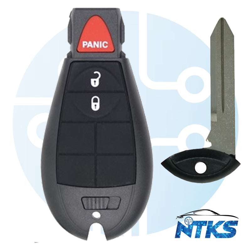 2014 - 2021 Fobik Key for Jeep Cherokee 3B FCC ID: GQ4-53T
