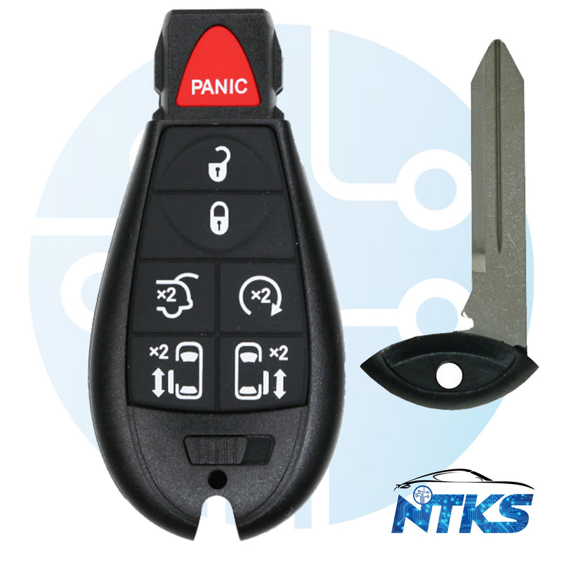 2008-2016 Fobik Key for Chrysler Town and Country 7B FCC:IYZ-C01C