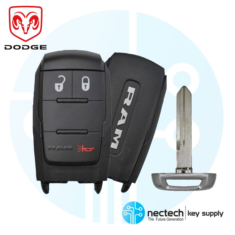 2019 - 2024 NEW Dodge Ram Pickup HD 2500-3500-5500 Smart Key FCC: GQ4-76T