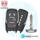 2019-2021 NUEVA Dodge Ram Pickup HD 2500-5500 Llave inteligente FCC: GQ4-76T / PN: 68365327AC